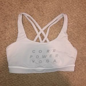 Lululemon Energy Bra with Corepower Yoga Logo